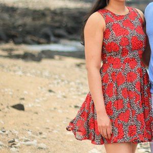 Maison Jules Fit and Flare Dress